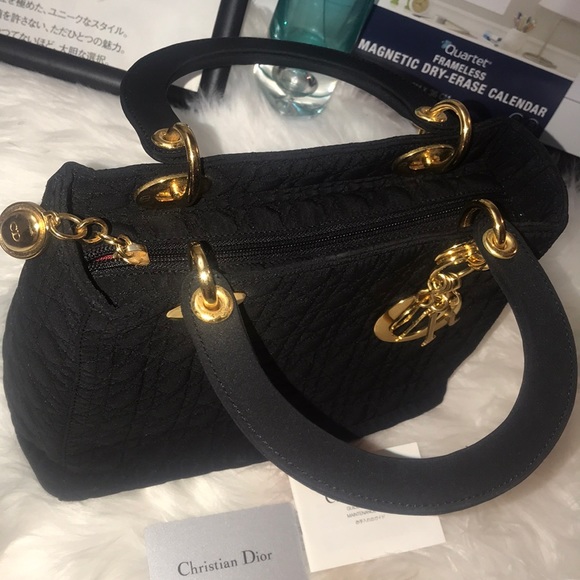 💝💯Authentic Lady DIOR Mini Cannage Bag w/ Twilly - Picture 7 of 16